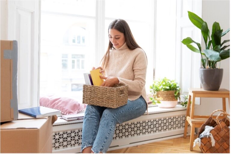 Despejar el desorden en tu hogar
